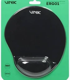 Mouse Pad C/APOIO VINIK CORP ERG01 PRETO